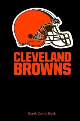 Cover of Blank Comic Book Cleveland Browns