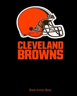 Book cover for Blank Comic Book Cleveland Browns