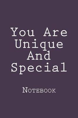 Book cover for You Are Unique and Special