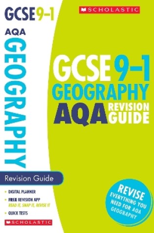 Cover of Geography Revision Guide for AQA