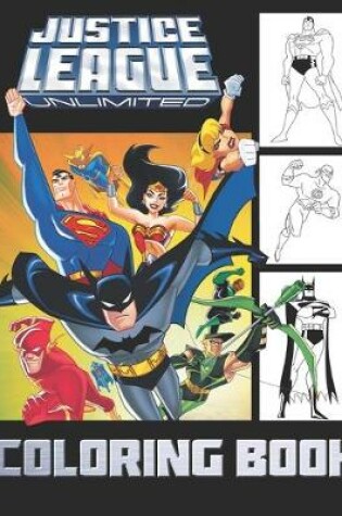 Cover of Justice League Coloring Book