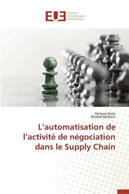 Book cover for L Automatisation de L Activite de Negociation Dans Le Supply Chain