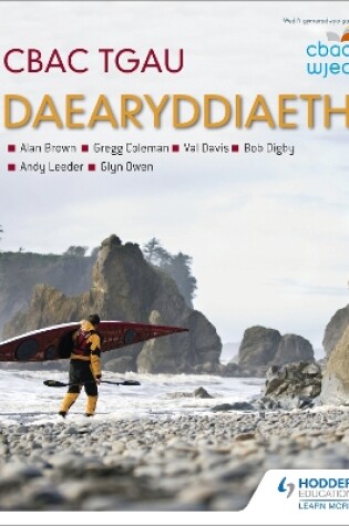 Cover of CBAC TGAU Daearyddiaeth (WJEC GCSE Geography Welsh-language edition)