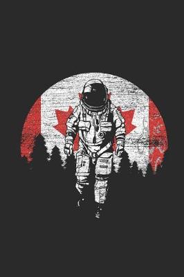 Book cover for Canada Flag - Astronaut Moon