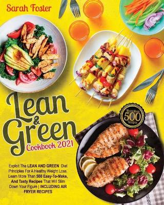 Book cover for Lean and Green Cookbook 2021