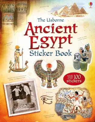 Book cover for Ancient Egypt Sticker Book