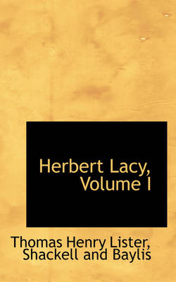 Book cover for Herbert Lacy, Volume I