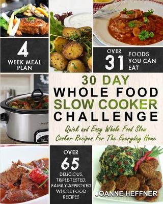 Cover of 30 Day Whole Food Slow Cooker Challenge