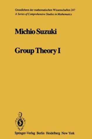 Cover of Group Theory I