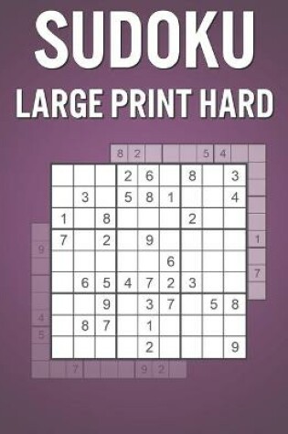 Cover of Sudoku Large Print Hard