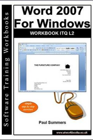 Cover of Word 2007 for Windows Workbook Itq L2