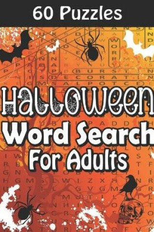 Cover of Halloween Word Search For Adults