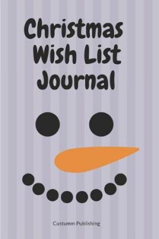 Cover of Christmas Wish List Journal