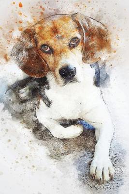 Book cover for Writing Journal Beagle Dog Cover 140 page 6 x 9 Notebook Journal Diary