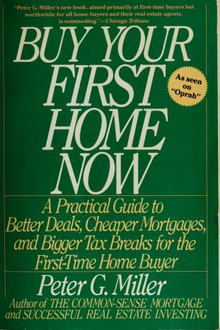 Book cover for Buy Your First Home Now