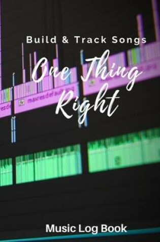 Cover of One Thing Right