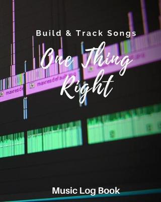 Book cover for One Thing Right