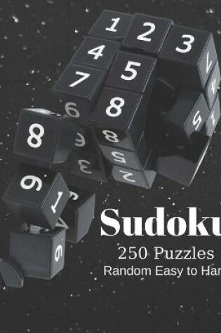 Cover of Sudoku 250 Puzzles Random Easy To Hard
