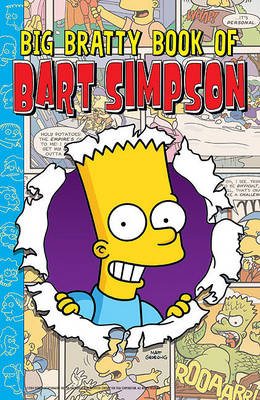Book cover for Big Bratty Book of Bart Simpson