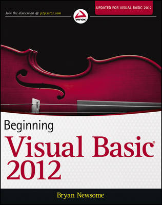 Book cover for Beginning Visual Basic 2012