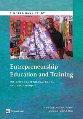 Book cover for Entrepreneurship Education and Training