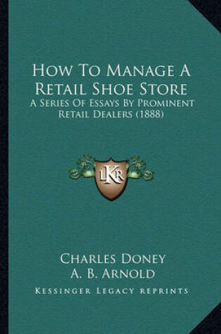 Cover of How to Manage a Retail Shoe Store