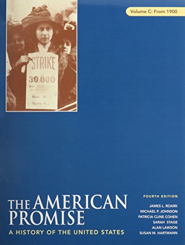 Book cover for American Promise 4e Volume C & Reading the American Past 4e V2