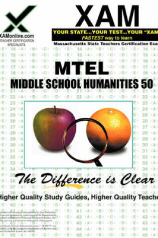 Cover of MTEL Middle School Humanities 50