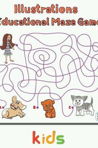 Cover of Illustrator Educational Maze Game Kids