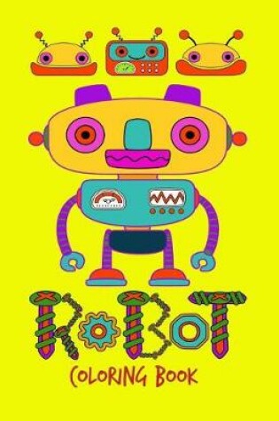 Cover of Robot Coloring Book