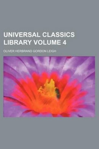 Cover of Universal Classics Library Volume 4