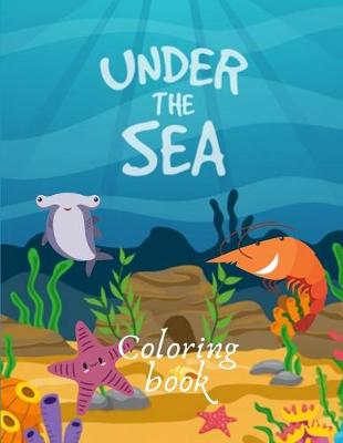 Book cover for Under The Sea Coloring Book