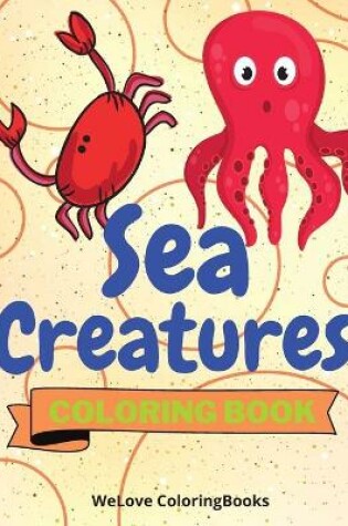 Cover of Sea Creatures Coloring Book