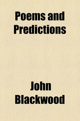 Book cover for Poems and Predictions