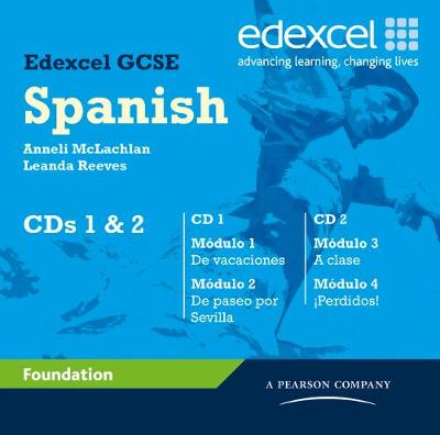 Cover of Edexcel GCSE Spanish Foundation Audio CDs