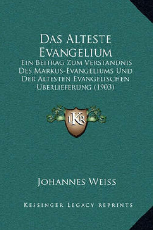 Cover of Das Alteste Evangelium