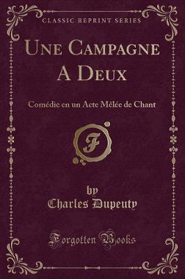 Book cover for Une Campagne a Deux