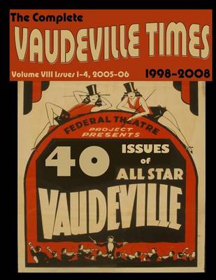 Book cover for Vaudeville Times Volume VIII