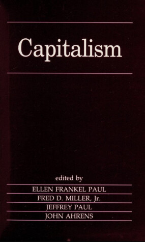 Book cover for Capitalism