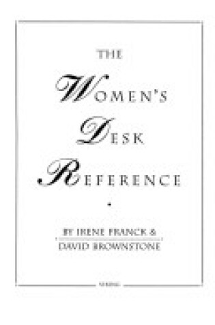 Cover of The Women's Desk Reference