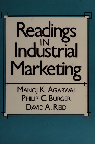 Cover of Readings in Industrial Marketing