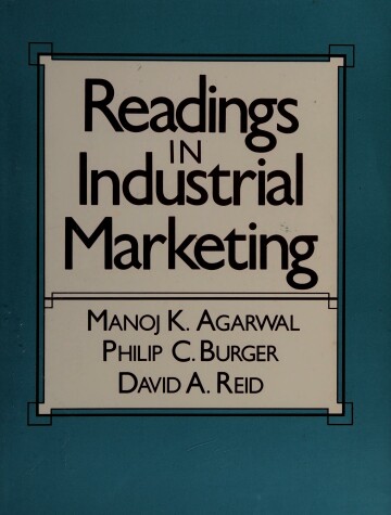 Book cover for Readings in Industrial Marketing