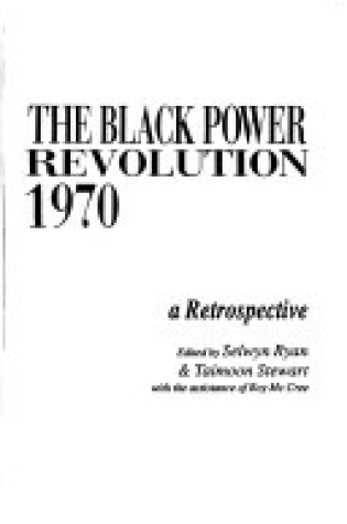 Cover of The Black Power Revoltuion of 1970