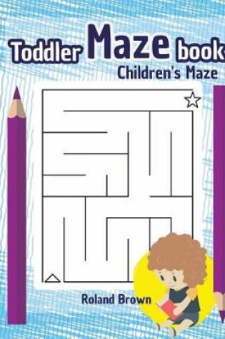 Cover of Toddler Maze Book