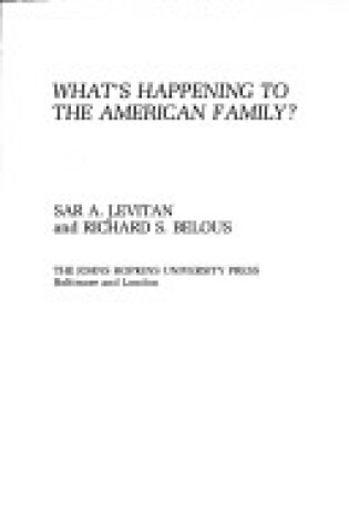 Cover of Family and Its Discontents