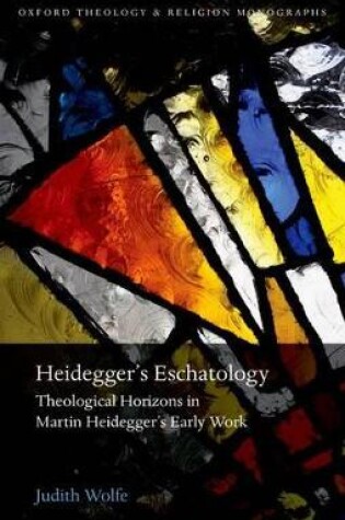 Cover of Heidegger's Eschatology
