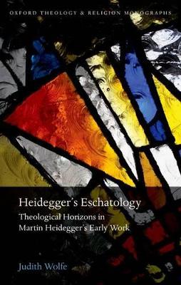 Book cover for Heidegger's Eschatology