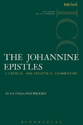 Cover of The Johannine Epistles (ICC)