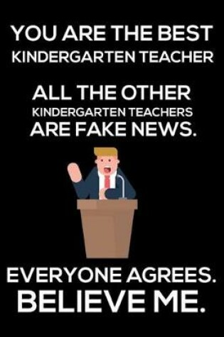 Cover of You Are The Best Kindergarten Teacher All The Other Kindergarten Teachers Are Fake News. Everyone Agrees. Believe Me.