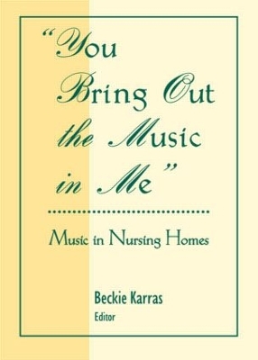 Book cover for You Bring Out the Music in Me